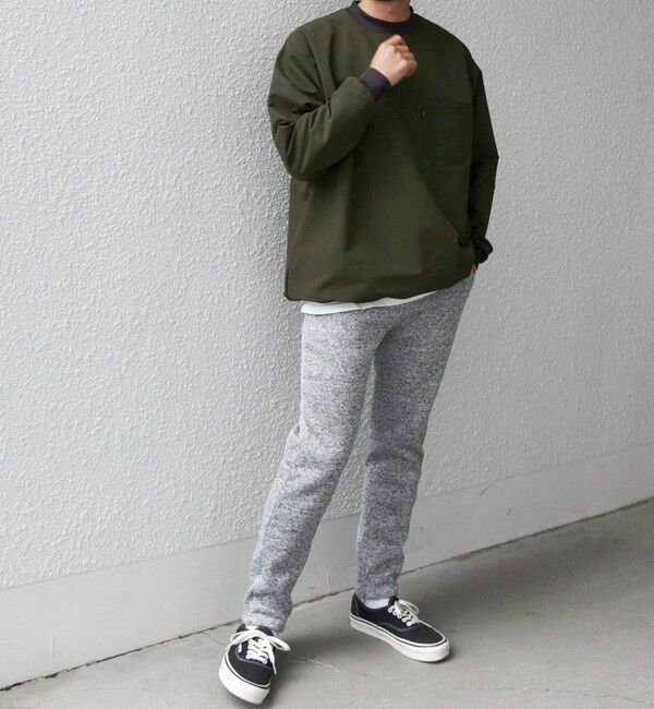 SHIPS any「SHIPS any:〈洗濯機可能〉ニット フリース 裏起毛 スリム ジョガー パンツ 24FW (セットアップ対応)◇」|その他|