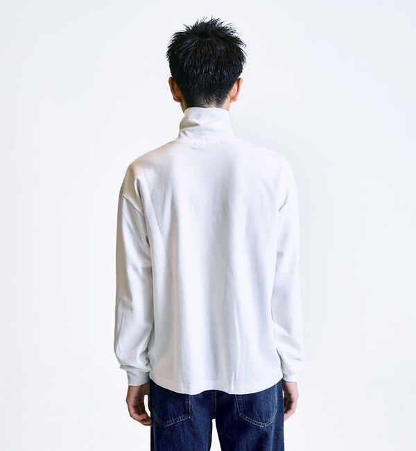 SHIPS「City Ambient Products: フライス タートルネック ロングスリーブ Tシャツ」|Tシャツ・カットソー|