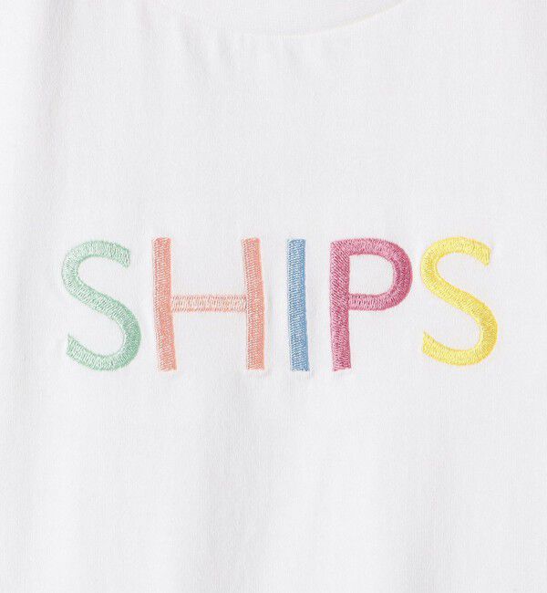 SHIPS KIDS「SHIPS KIDS:80～90cm / SHIPS ロゴ TEE」|Tシャツ・カットソー|