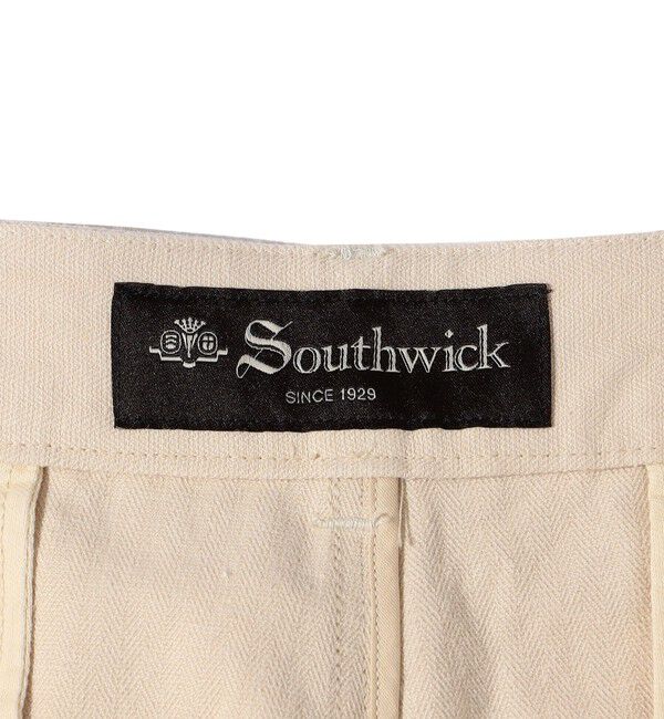 SHIPS「Southwick: Gate Label コットン シルク 1プリーツ パンツ」|その他|