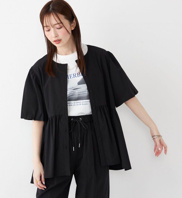 SHIPS Colors 「SHIPS Colors:〈接触冷感・UVカット・撥水〉マルチファンクション 羽織 シャツ◇」|シャツ・ブラウス|