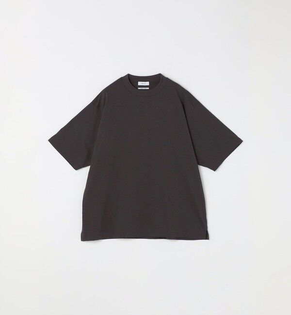 SHIPS any「SHIPS any: JAPAN MADE ハイゲージ コットン リラックス リブネック Tシャツ◇」|Tシャツ・カットソー|