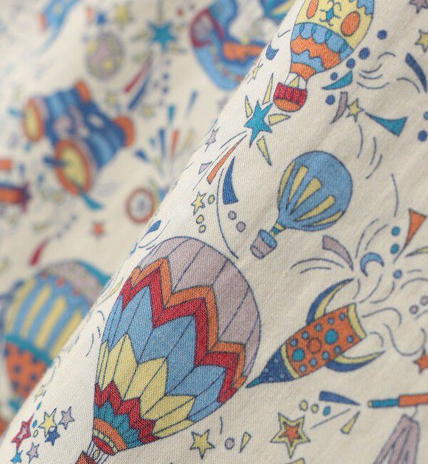 SHIPS KIDS「SHIPS KIDS:100～130cm / リバティ プリント 長袖 シャツ」|シャツ・ブラウス|