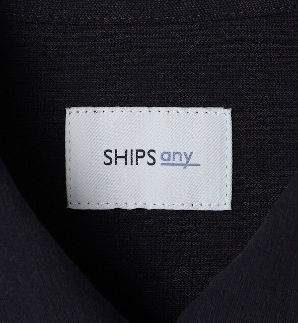 SHIPS any「SHIPS any: コットン/ナイロン ワッシャー BDU シャツ ジャケット (セットアップ対応)◇」|シャツ・ブラウス|