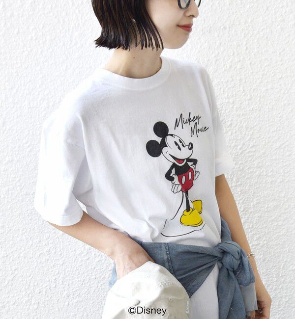 SHIPS for women「【SHIPS別注】GOOD ROCK SPEED:MICKEY / TEE」|Tシャツ・カットソー|