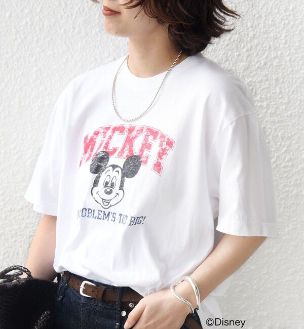 SHIPS for women「【SHIPS別注】GOOD ROCK SPEED:MICKEY / TEE」|Tシャツ・カットソー|