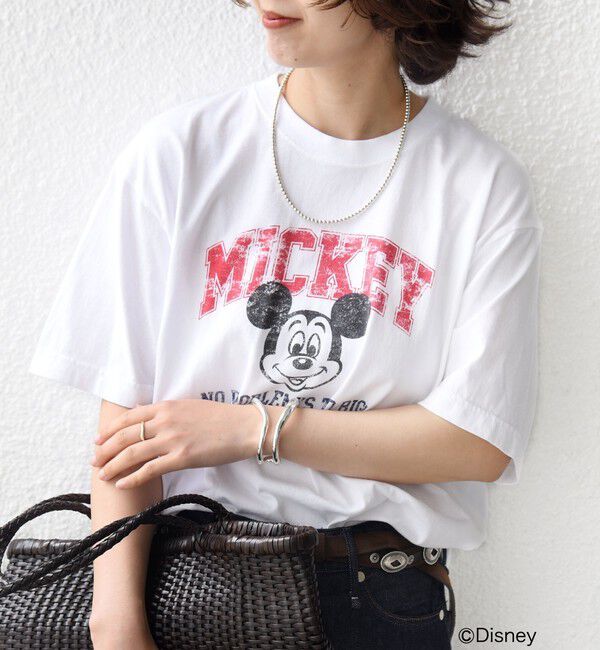 SHIPS for women「【SHIPS別注】GOOD ROCK SPEED:MICKEY / TEE」|Tシャツ・カットソー|