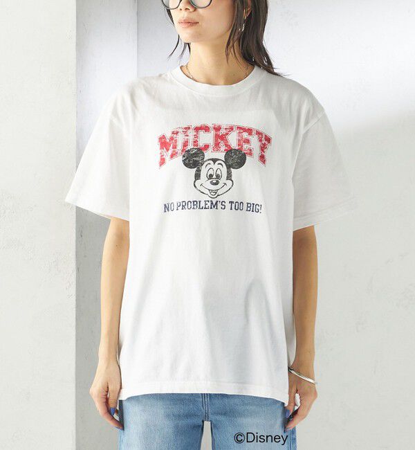 SHIPS for women「【SHIPS別注】GOOD ROCK SPEED:MICKEY / TEE」|Tシャツ・カットソー|