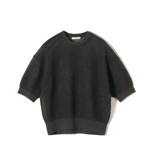 SHIPS for women「〈手洗い可能〉16G 半袖 プルオーバー」|ニット・セーター|