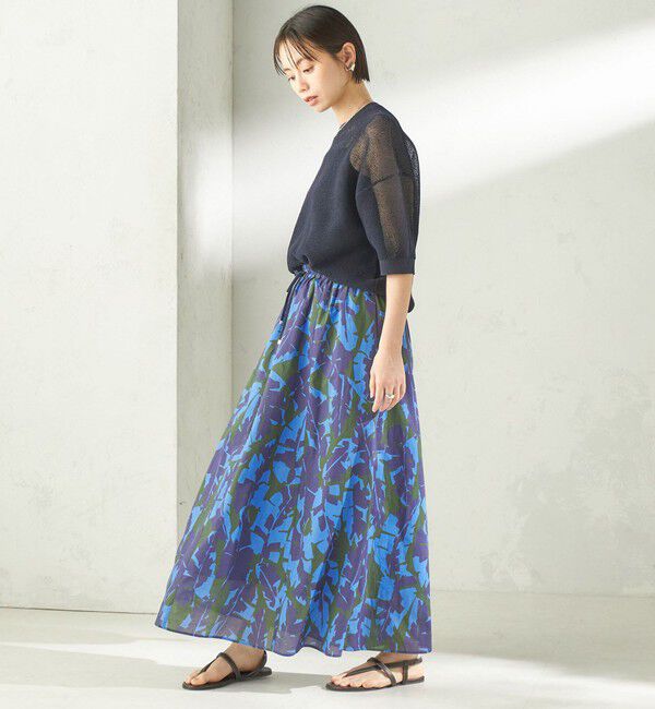 SHIPS for women「〈手洗い可能〉16G 半袖 プルオーバー」|ニット・セーター|