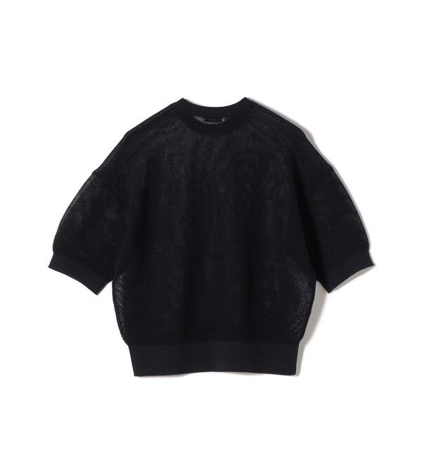 SHIPS for women「〈手洗い可能〉16G 半袖 プルオーバー」|ニット・セーター|