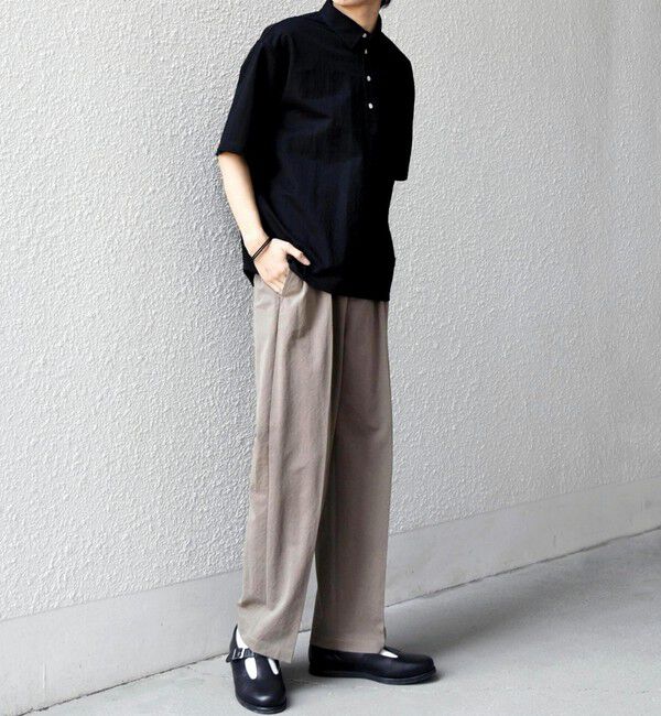 SHIPS any「SHIPS any: 360&deg; THE CIRCLE STRETCH リネン ミックス ポロシャツ◆」|ポロシャツ|