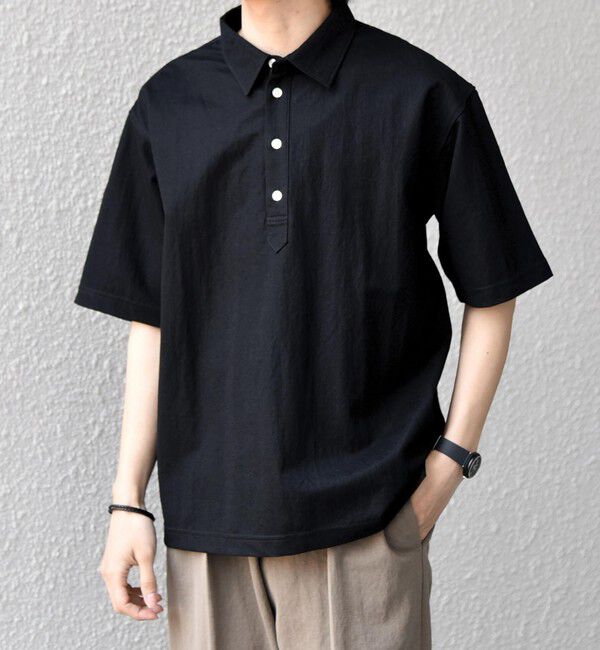 SHIPS any「SHIPS any: 360&deg; THE CIRCLE STRETCH リネン ミックス ポロシャツ◆」|ポロシャツ|