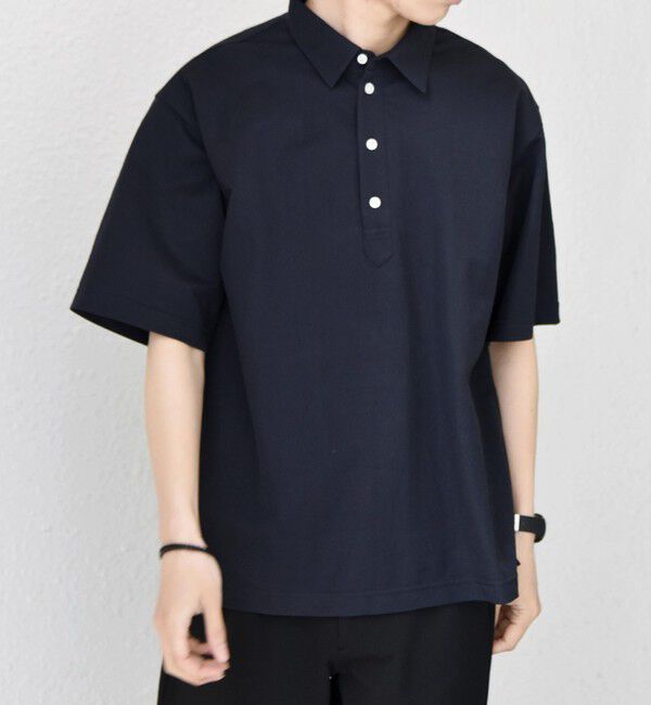 SHIPS any「SHIPS any: 360&deg; THE CIRCLE STRETCH リネン ミックス ポロシャツ◆」|ポロシャツ|