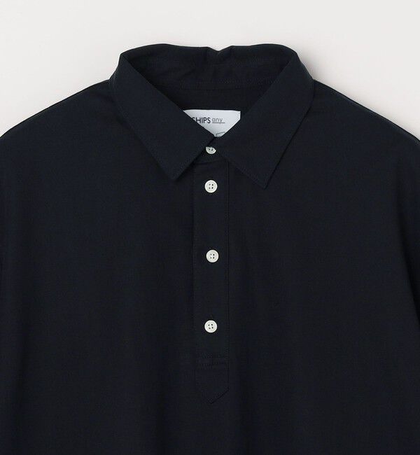 SHIPS any「SHIPS any: 360&deg; THE CIRCLE STRETCH リネン ミックス ポロシャツ◆」|ポロシャツ|