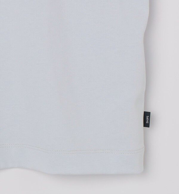 SHIPS「SHIPS:〈汗染軽減 / 吸水速乾/ 接触冷感/ UVカット〉ステイン コントロール ファンクション Tシャツ」|Tシャツ・カットソー|
