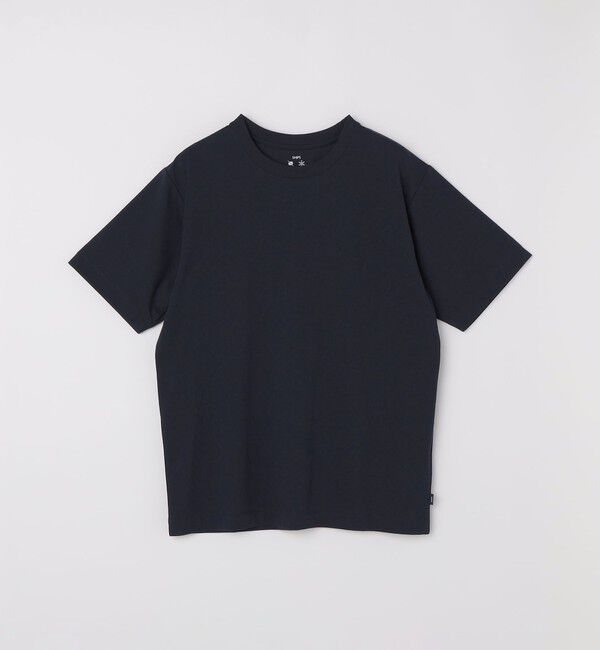 SHIPS「SHIPS:〈汗染軽減 / 吸水速乾/ 接触冷感/ UVカット〉ステイン コントロール ファンクション Tシャツ」|Tシャツ・カットソー|