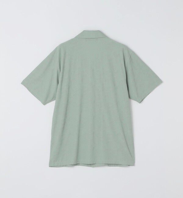 SHIPS Colors 「SHIPS Colors:〈接触冷感〉カット ジャカード オープンカラー シャツ」|シャツ・ブラウス|