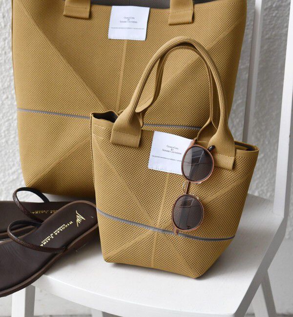 SHIPS for women「《一部追加予約》【WEB限定】George Cinq: ORIGAMI BAG（S）」|ショルダー・メッセンジャー|ベージュ系