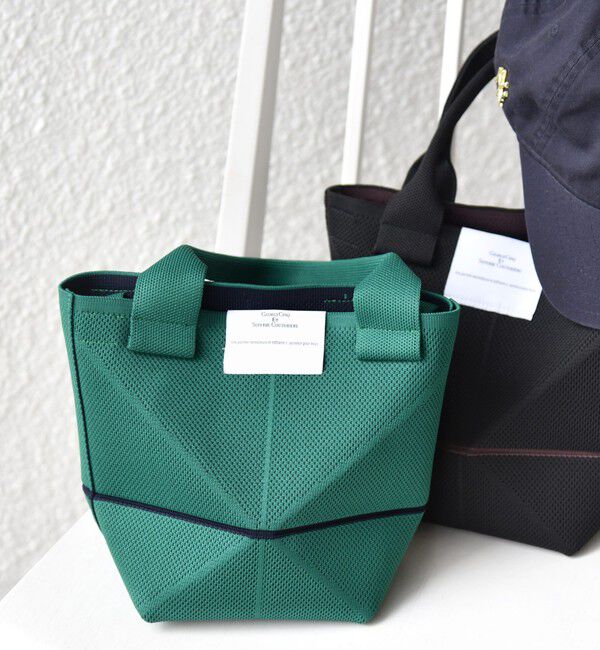 SHIPS for women「《一部追加予約》【WEB限定】George Cinq: ORIGAMI BAG（S）」|ショルダー・メッセンジャー|グリーン