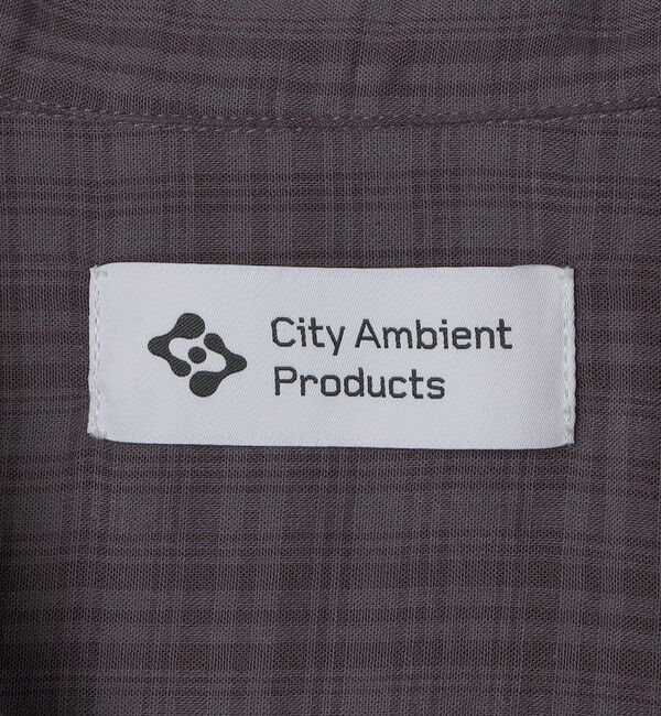 SHIPS「City Ambient Products: オープン ボイル チェック ショートスリーブ シャツ」|シャツ・ブラウス|
