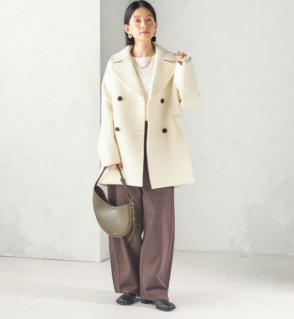 SHIPS for women「《予約》【一部SHIPS別注】TICCA: Pコート 26AW」|ピーコート|