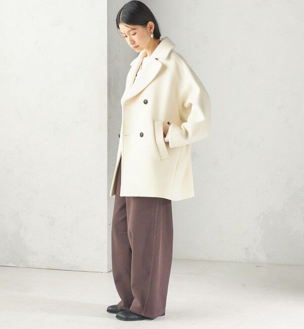 SHIPS for women「《予約》【一部SHIPS別注】TICCA: Pコート 26AW」|ピーコート|