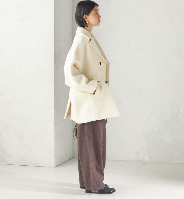 SHIPS for women「《予約》【一部SHIPS別注】TICCA: Pコート 26AW」|ピーコート|