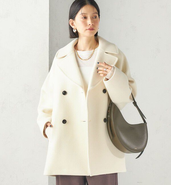 SHIPS for women「《予約》【一部SHIPS別注】TICCA: Pコート 26AW」|ピーコート|