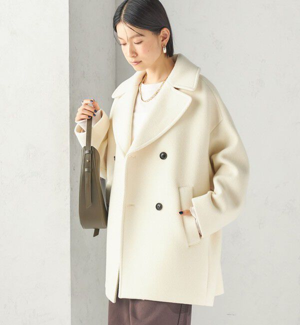SHIPS for women「《予約》【一部SHIPS別注】TICCA: Pコート 26AW」|ピーコート|