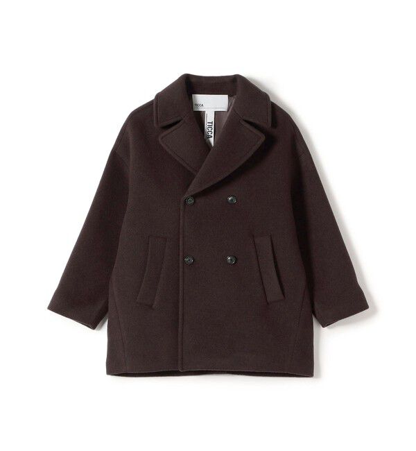 SHIPS for women「《予約》【一部SHIPS別注】TICCA: Pコート 26AW」|ピーコート|