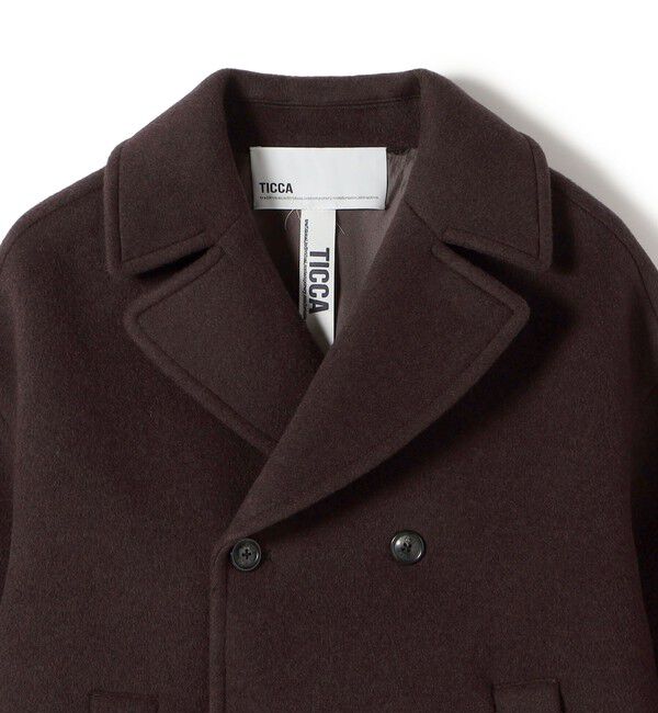 SHIPS for women「《予約》【一部SHIPS別注】TICCA: Pコート 26AW」|ピーコート|