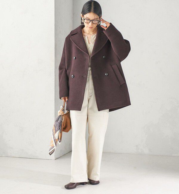 SHIPS for women「《予約》【一部SHIPS別注】TICCA: Pコート 26AW」|ピーコート|