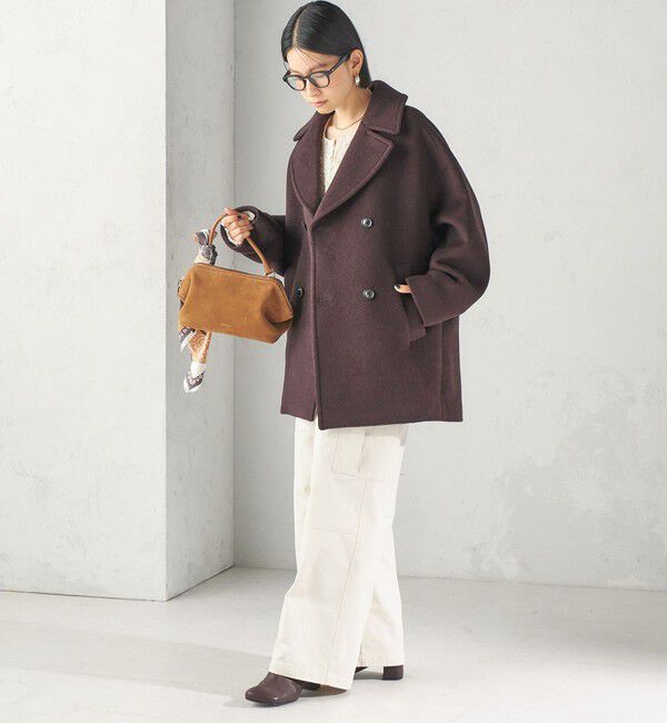 SHIPS for women「《予約》【一部SHIPS別注】TICCA: Pコート 26AW」|ピーコート|