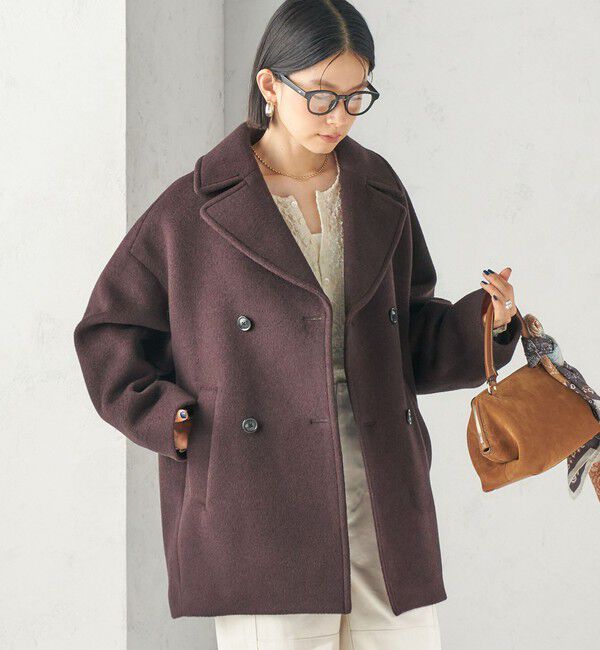 SHIPS for women「《予約》【一部SHIPS別注】TICCA: Pコート 26AW」|ピーコート|