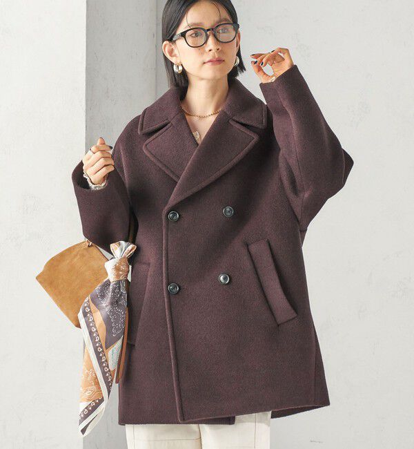 SHIPS for women「《予約》【一部SHIPS別注】TICCA: Pコート 26AW」|ピーコート|