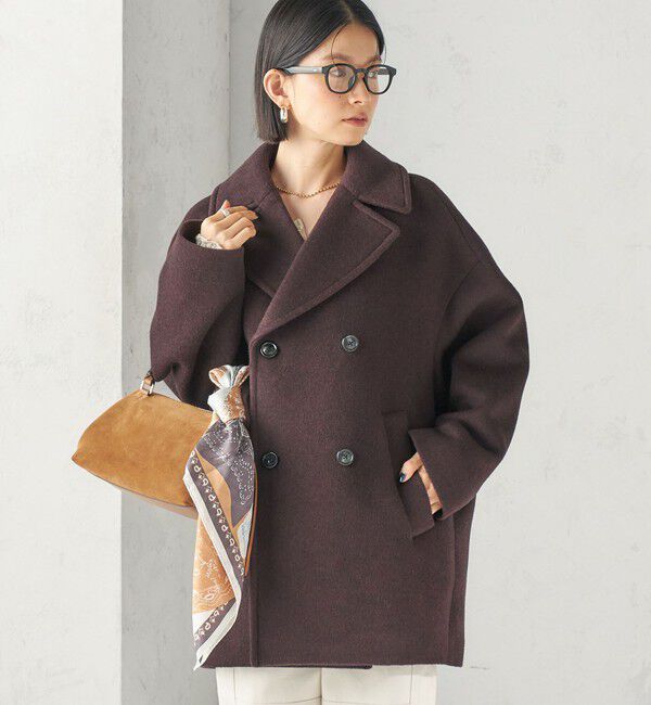 SHIPS for women「《予約》【一部SHIPS別注】TICCA: Pコート 26AW」|ピーコート|