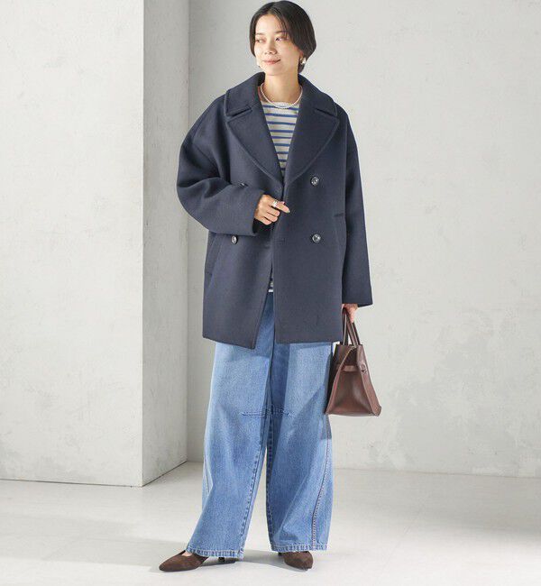 SHIPS for women「《予約》【一部SHIPS別注】TICCA: Pコート 26AW」|ピーコート|
