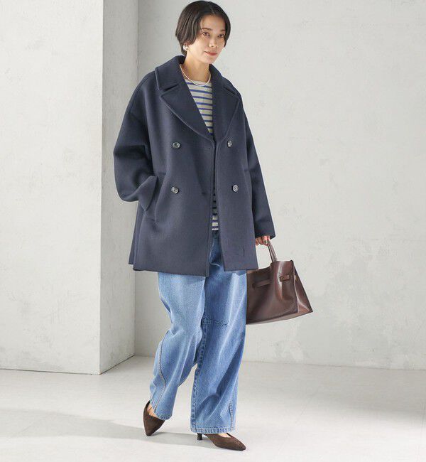 SHIPS for women「《予約》【一部SHIPS別注】TICCA: Pコート 26AW」|ピーコート|