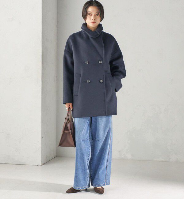 SHIPS for women「《予約》【一部SHIPS別注】TICCA: Pコート 26AW」|ピーコート|