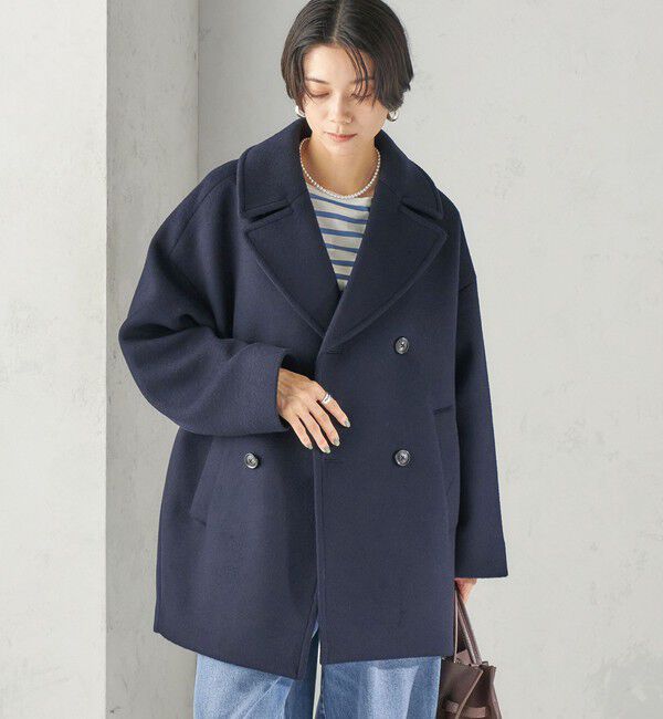 SHIPS for women「《予約》【一部SHIPS別注】TICCA: Pコート 26AW」|ピーコート|