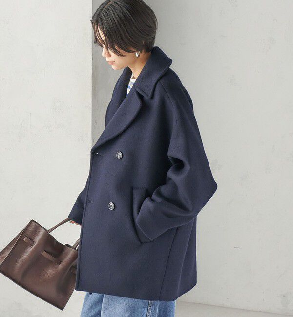 SHIPS for women「《予約》【一部SHIPS別注】TICCA: Pコート 26AW」|ピーコート|