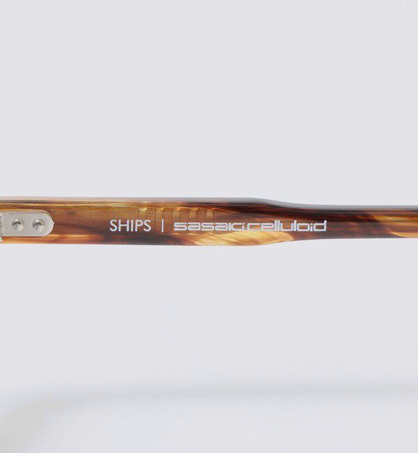 SHIPS「SHIPS&times;佐々木セルロイド: OBLONG SHAPE SAN」|サングラス|
