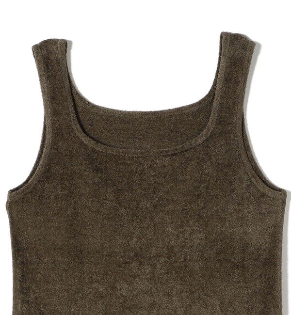 SHIPS for women「〈手洗い可能〉ミニシャギー 前後 2WAY スクエア ニット タンク」|タンクトップ|