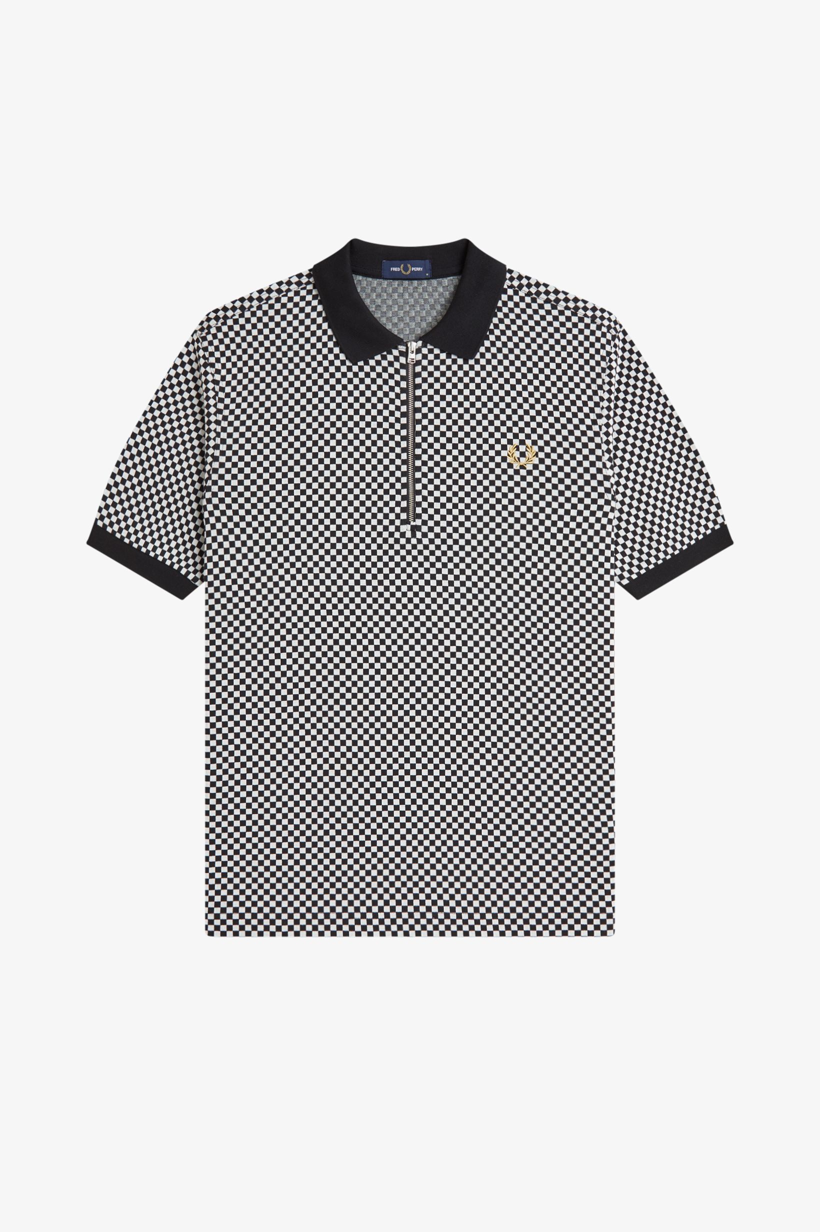  「Chequerboard Polo Shirt／チェッカーボードポロシャツ」|ポロシャツ|