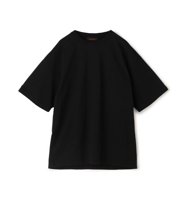 CABaN「CABaN ドライスビンコットン ハーフスリーブTシャツ」|Tシャツ・カットソー|19 ブラック