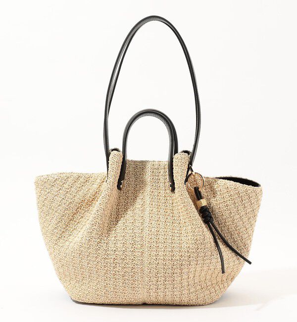 TOMORROWLAND GOODS「ATELIER TOMORROW SHELL バッグ」|かごバッグ|