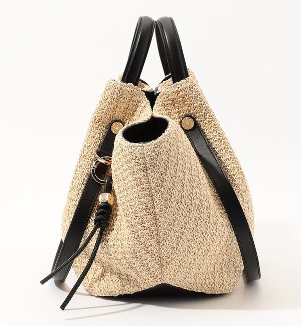 TOMORROWLAND GOODS「ATELIER TOMORROW SHELL バッグ」|かごバッグ|