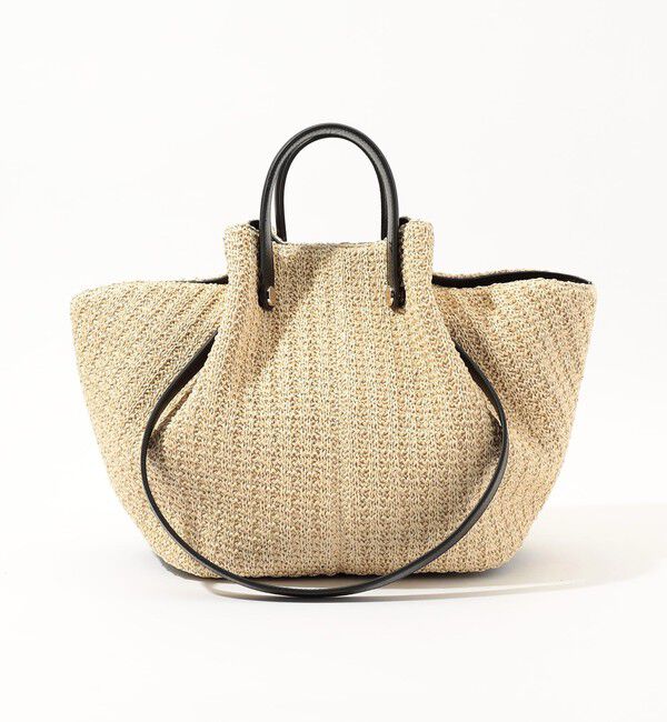 TOMORROWLAND GOODS「ATELIER TOMORROW SHELL バッグ」|かごバッグ|