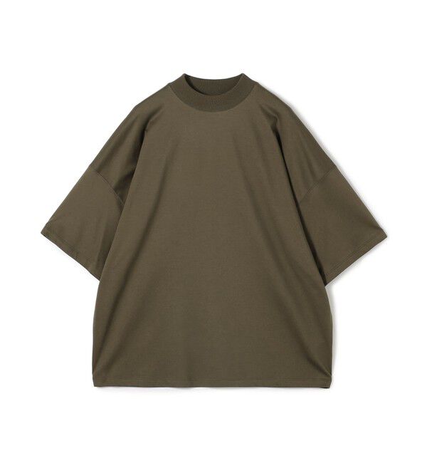 CABaN「CABaN コットン ビルドネックTシャツ」|Tシャツ・カットソー|55 グリーン